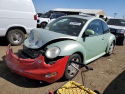 Salvage cars for sale at Brighton, CO auction: 2000 Volkswagen New Beetle GLS