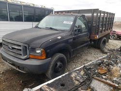 Salvage trucks for sale at Cicero, IN auction: 1999 Ford F350 Super Duty