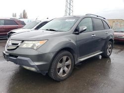 Salvage cars for sale from Copart Vallejo, CA: 2007 Acura MDX Sport