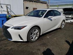 Salvage cars for sale at New Britain, CT auction: 2021 Lexus IS 300