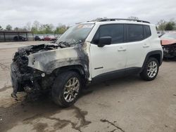 Salvage cars for sale at Florence, MS auction: 2022 Jeep Renegade Latitude
