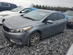 Salvage cars for sale at Cartersville, GA auction: 2017 KIA Forte LX