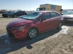 Salvage cars for sale at Cahokia Heights, IL auction: 2022 Toyota Corolla LE