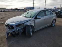 Salvage cars for sale at Colorado Springs, CO auction: 2013 Chevrolet Cruze LTZ