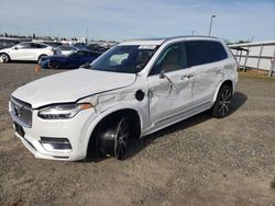 Salvage cars for sale at Sacramento, CA auction: 2021 Volvo XC90 T8 Recharge Inscription