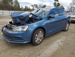 Volkswagen Jetta SE salvage cars for sale: 2015 Volkswagen Jetta SE