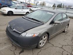 Salvage cars for sale at Woodburn, OR auction: 2006 Honda Civic EX