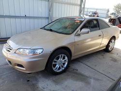 Honda Accord EX Vehiculos salvage en venta: 2002 Honda Accord EX