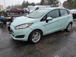 Salvage cars for sale at Denver, CO auction: 2019 Ford Fiesta SE