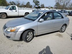 KIA Spectra EX salvage cars for sale: 2009 KIA Spectra EX