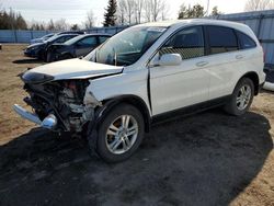 Salvage cars for sale from Copart Ontario Auction, ON: 2011 Honda CR-V EXL