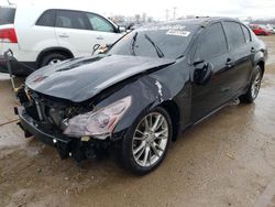 Salvage cars for sale at Pekin, IL auction: 2008 Infiniti G35