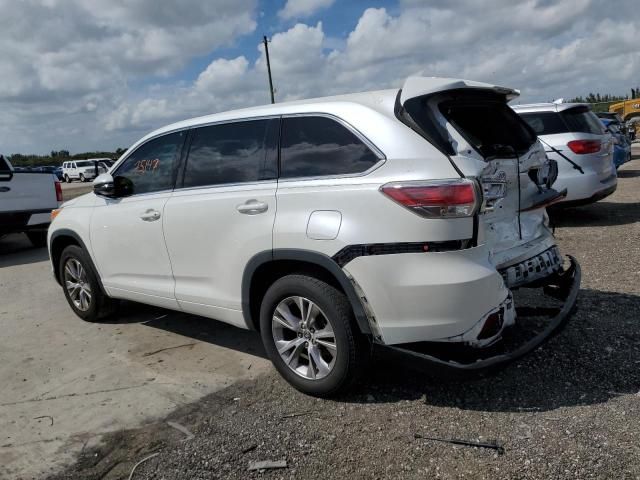 2016 Toyota Highlander LE