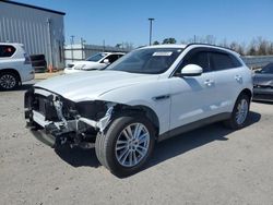 Salvage cars for sale at Lumberton, NC auction: 2018 Jaguar F-PACE Prestige