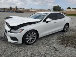 Salvage cars for sale at Mentone, CA auction: 2020 Volvo S60 T5 Momentum