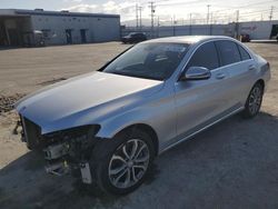 Mercedes-Benz C 300 4matic salvage cars for sale: 2016 Mercedes-Benz C 300 4matic