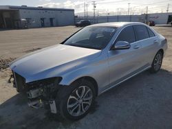 Vehiculos salvage en venta de Copart Sun Valley, CA: 2016 Mercedes-Benz C 300 4matic