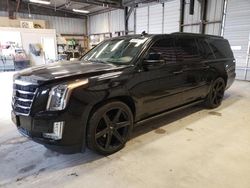 Salvage cars for sale at Sikeston, MO auction: 2016 Cadillac Escalade ESV Premium