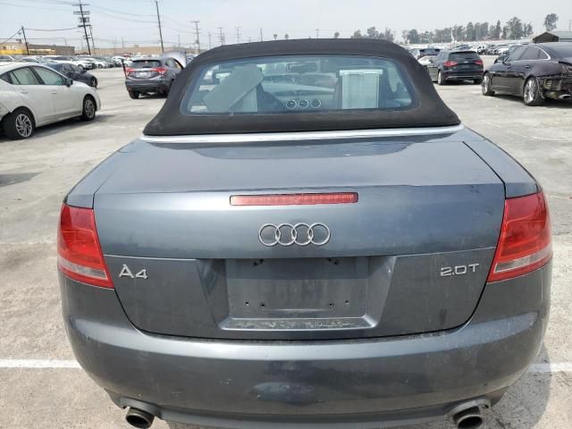 2008 Audi A4 2.0T Cabriolet