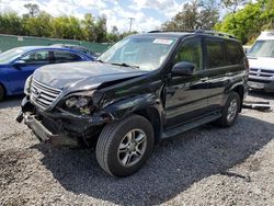 Lexus GX Vehiculos salvage en venta: 2009 Lexus GX 470