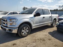 Salvage trucks for sale at Harleyville, SC auction: 2017 Ford F150 Supercrew