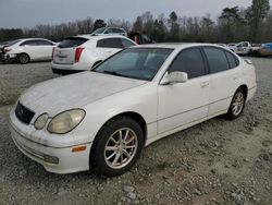 Salvage cars for sale from Copart Mebane, NC: 2000 Lexus GS 300