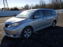 Salvage cars for sale from Copart Windsor, NJ: 2012 Toyota Sienna LE