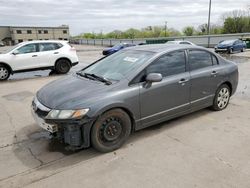 Salvage cars for sale from Copart Wilmer, TX: 2009 Honda Civic LX