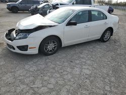 Salvage cars for sale at Indianapolis, IN auction: 2012 Ford Fusion S