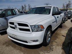 Dodge salvage cars for sale: 2012 Dodge RAM 1500 ST