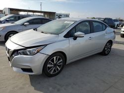 Salvage cars for sale at Grand Prairie, TX auction: 2021 Nissan Versa SV