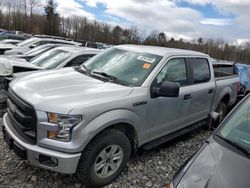 Salvage trucks for sale at Candia, NH auction: 2017 Ford F150 Supercrew