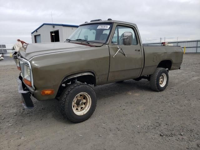 1986 Dodge W-SERIES W150