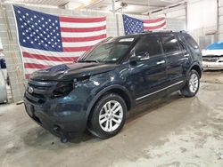 Salvage cars for sale at Columbia, MO auction: 2015 Ford Explorer XLT