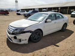 Salvage cars for sale from Copart Phoenix, AZ: 2010 Ford Fusion SE