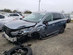 Salvage cars for sale from Copart Sacramento, CA: 2018 Infiniti QX60