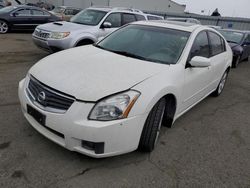 Salvage cars for sale at Vallejo, CA auction: 2007 Nissan Maxima SE