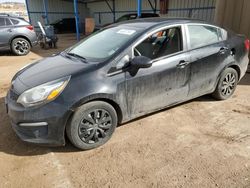 Salvage cars for sale at Colorado Springs, CO auction: 2016 KIA Rio LX