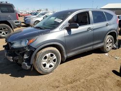 Honda CR-V LX salvage cars for sale: 2013 Honda CR-V LX