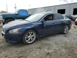 Salvage cars for sale at Jacksonville, FL auction: 2014 Nissan Maxima S
