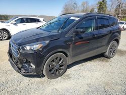 Salvage cars for sale from Copart Concord, NC: 2019 Ford Escape SE
