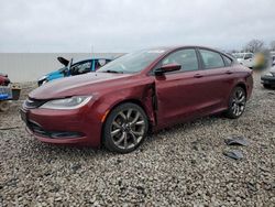 Salvage cars for sale from Copart Columbus, OH: 2015 Chrysler 200 S