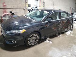 Ford Fusion Titanium salvage cars for sale: 2015 Ford Fusion Titanium