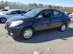 Salvage cars for sale at Exeter, RI auction: 2012 Nissan Versa S