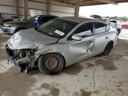 Salvage cars for sale at Houston, TX auction: 2015 Nissan Sentra S