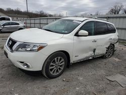 Nissan salvage cars for sale: 2014 Nissan Pathfinder SV Hybrid