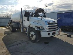 Salvage trucks for sale at Fort Wayne, IN auction: 2017 Hino Hino 338