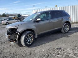 Salvage cars for sale from Copart Albany, NY: 2014 Ford Edge SEL
