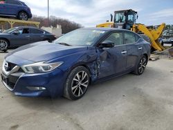 Salvage cars for sale from Copart Windsor, NJ: 2017 Nissan Maxima 3.5S