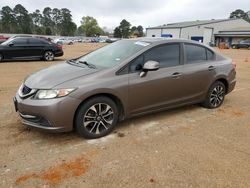 Salvage cars for sale from Copart Longview, TX: 2013 Honda Civic EX